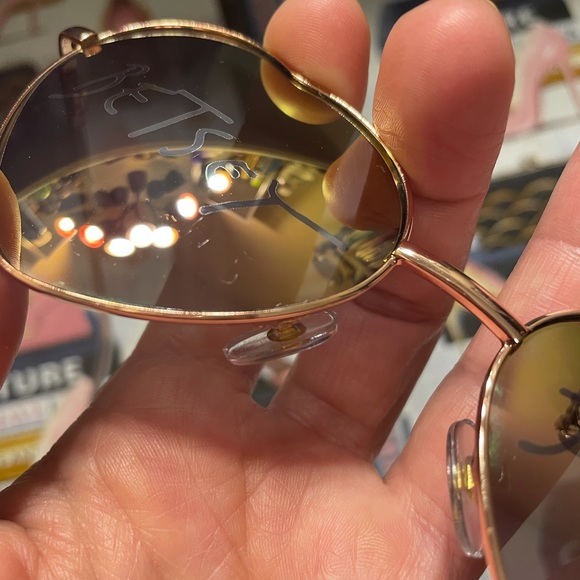 Betsey Johnson ombré aviator sunglasses - Picture 6 of 10